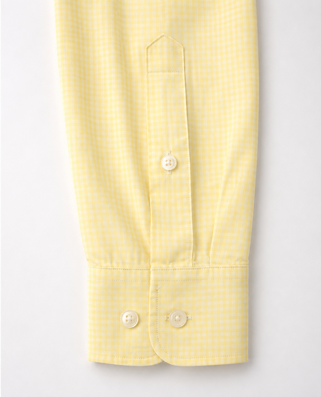 Camisa Michael Kors Tailored Fit Amarillo Claro Cuadros – Talla L