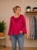 Blusa APOLOGY  Color Fucsia / magenta – Talla S (Copia) (Copia)