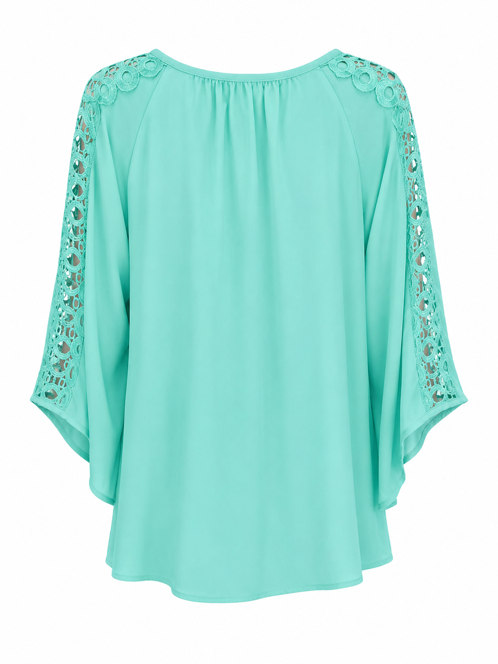 Blusa  TACERA  Color  Verde menta / turquesa - Talla M