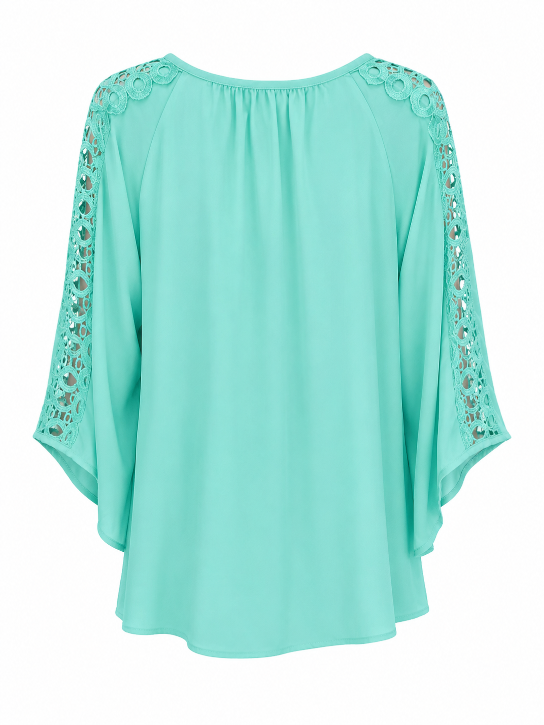 Blusa  TACERA  Color  Verde menta / turquesa - Talla M