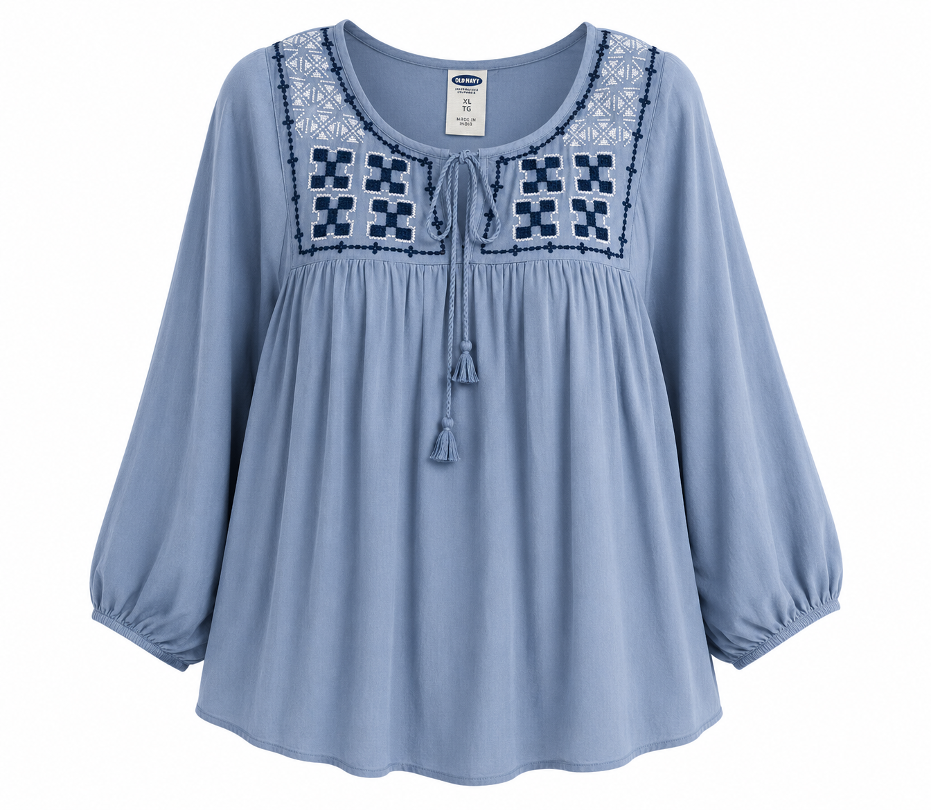Blusa  Old Navy  Color Azul Claro - Talla XL