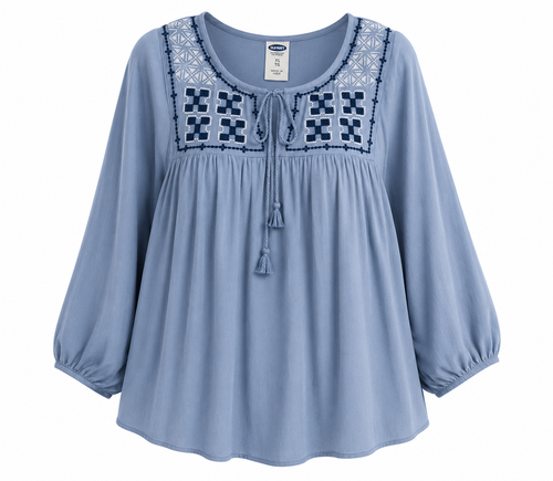 Blusa  Old Navy  Color Azul Claro - Talla XL