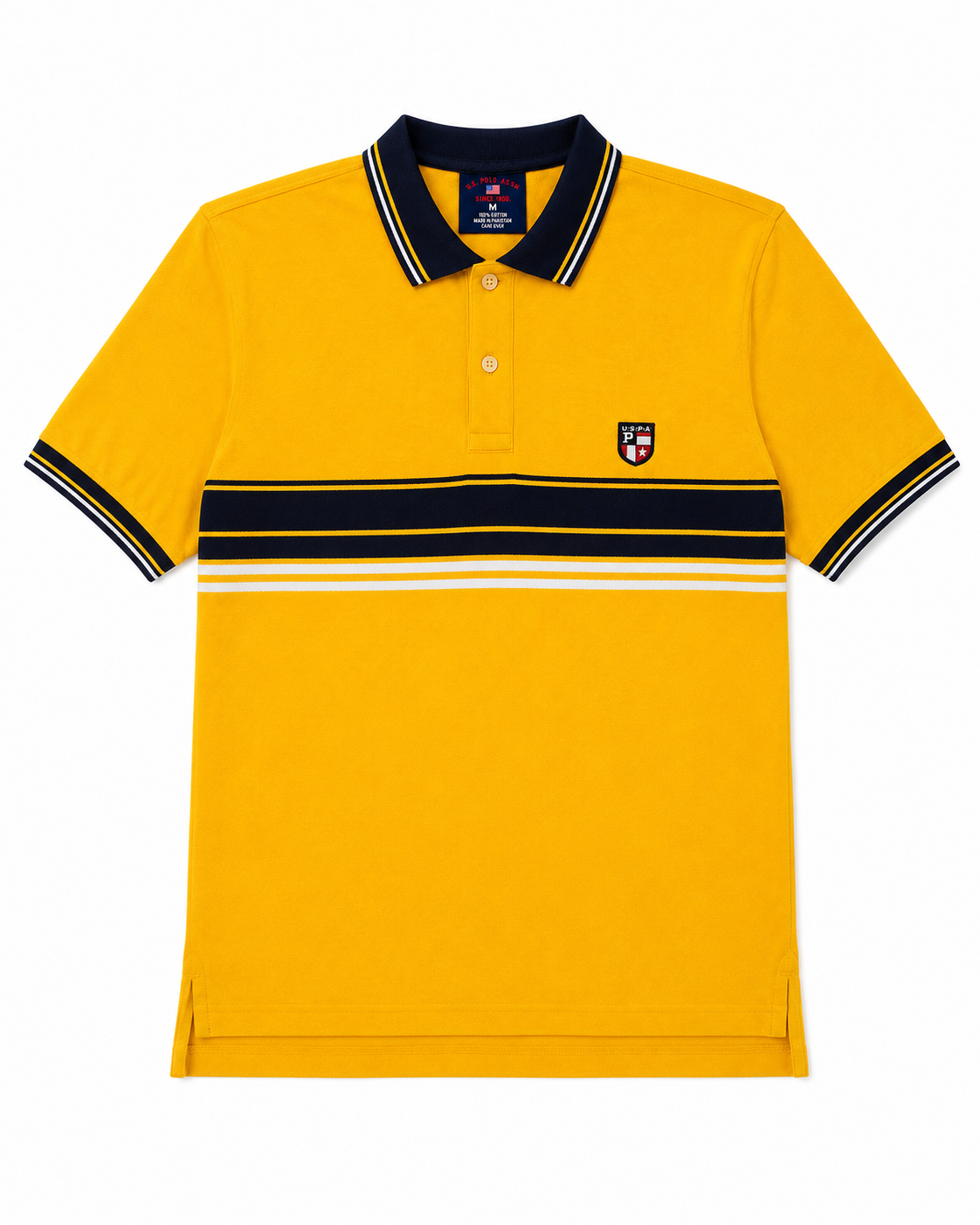 Polo U.S. Polo Assn. Amarillo Mostaza – Talla M
