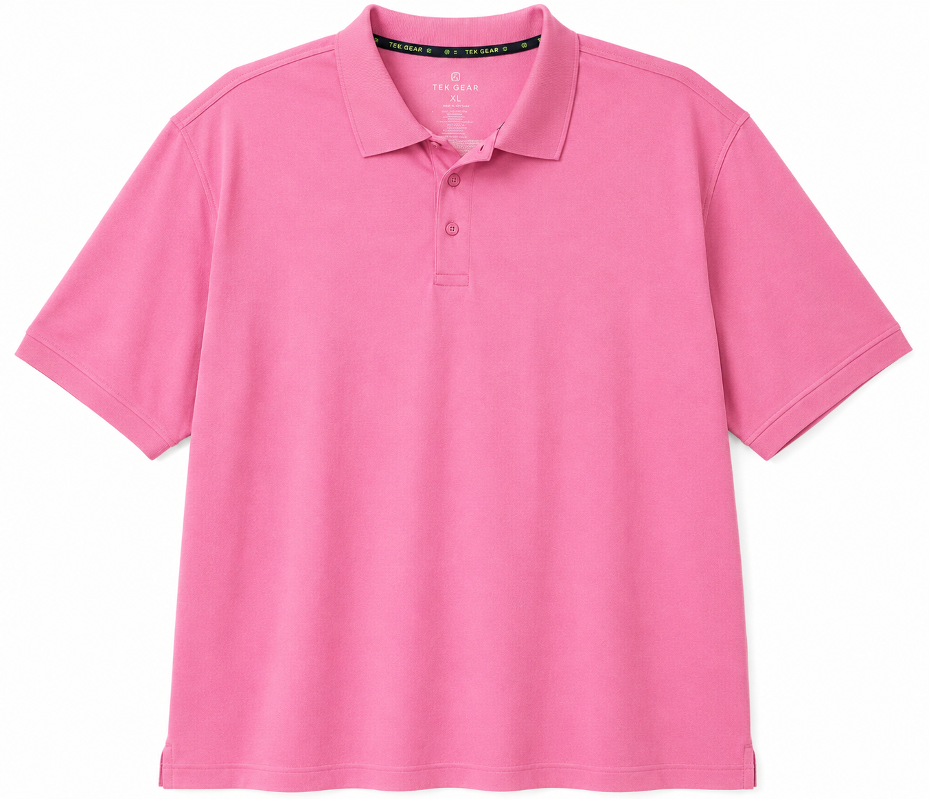 Polo TEK GEAR – Color Rosado – Talla XL Extra Grande