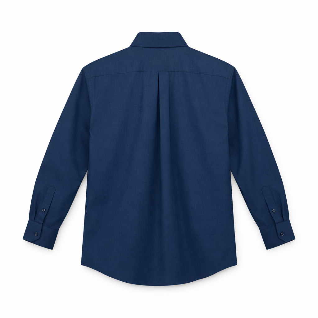 Camisa Stafford Wrinkle-Free Azul Noche Talla M