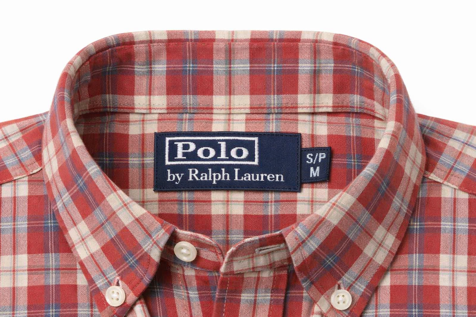 Camisa Polo by Ralph Lauren - Tailored Fit - Manga Larga - Talla S