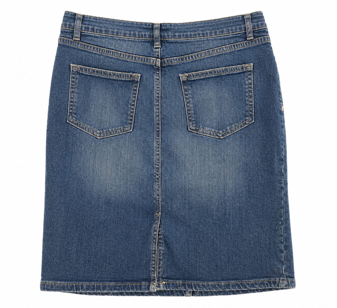 Falda Banana Republic Denim Azul Desgastado – Talla 10