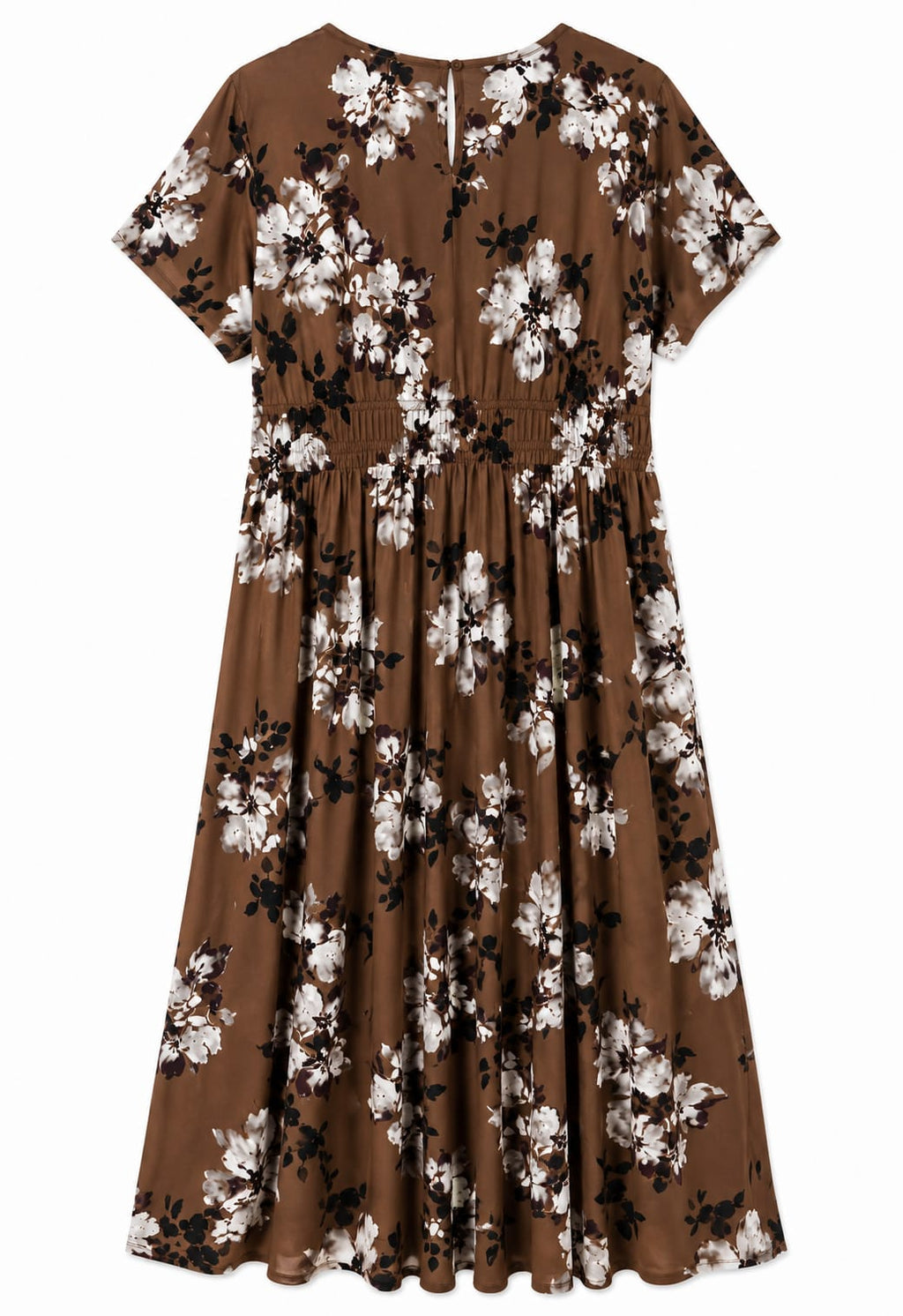 Vestido Maxi Simply Vera Wang Floral Café – Talla XL