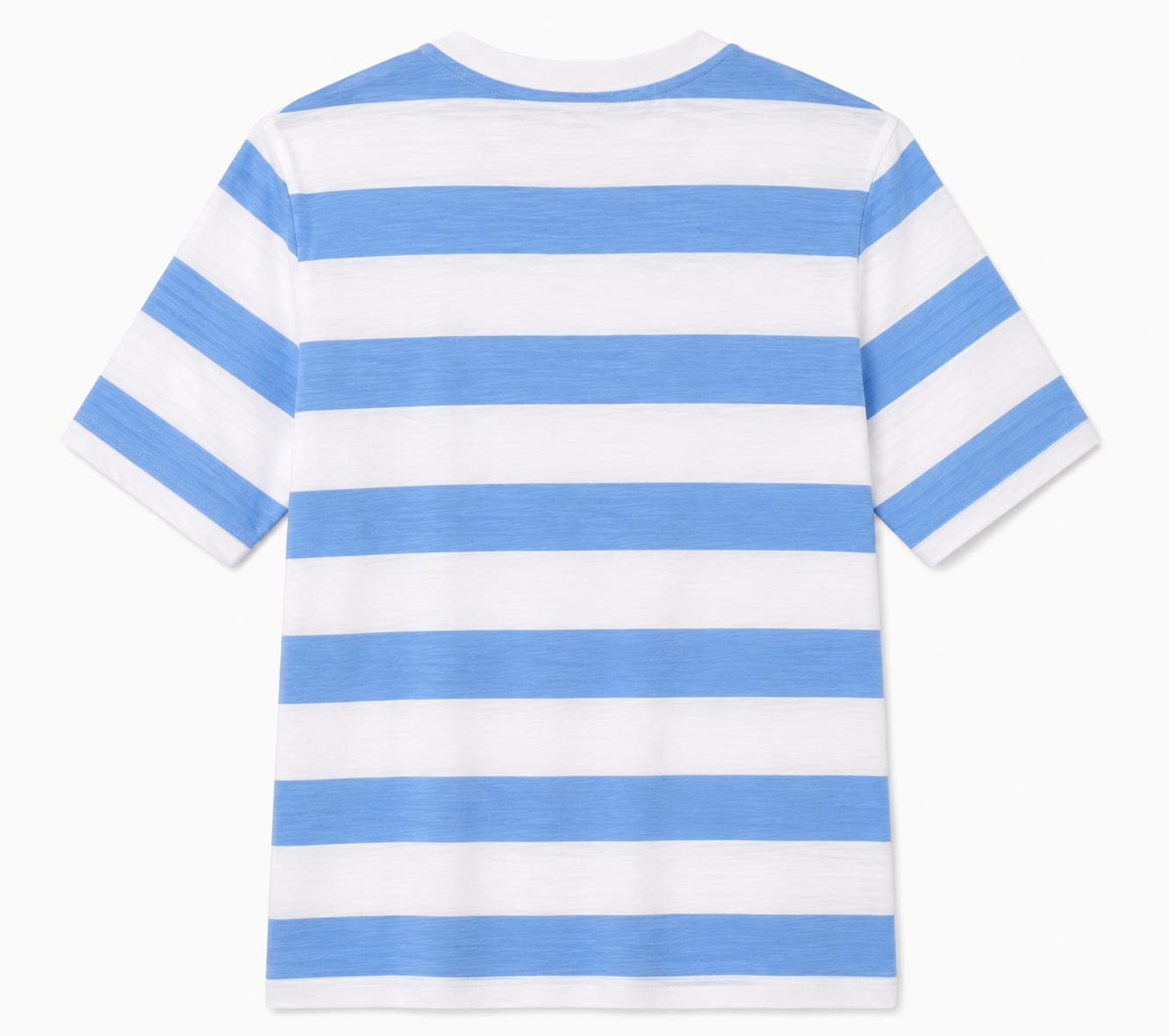 Camiseta Old Navy  Rayas Azul Cielo y Blanco Talla S