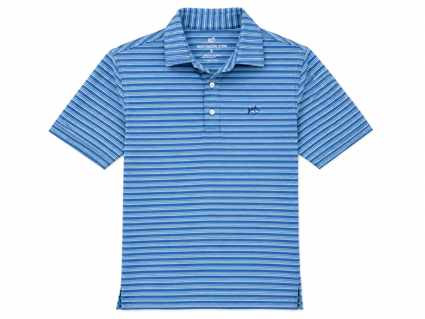 Polo  Southern  Tide  de Rayas Azules Talla S