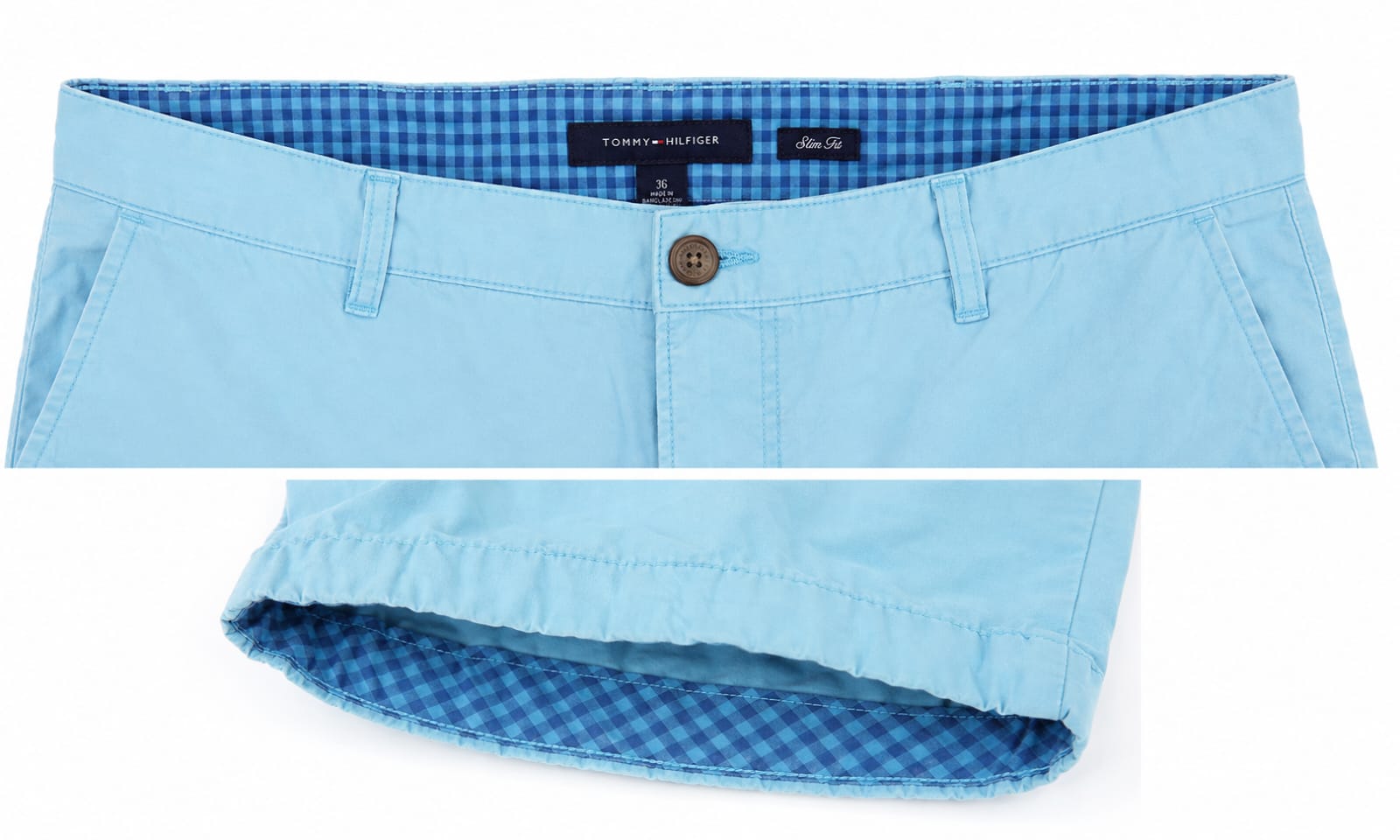 Short  TOMMY HILFIGER - Color Azul  Aqua – Talla 36