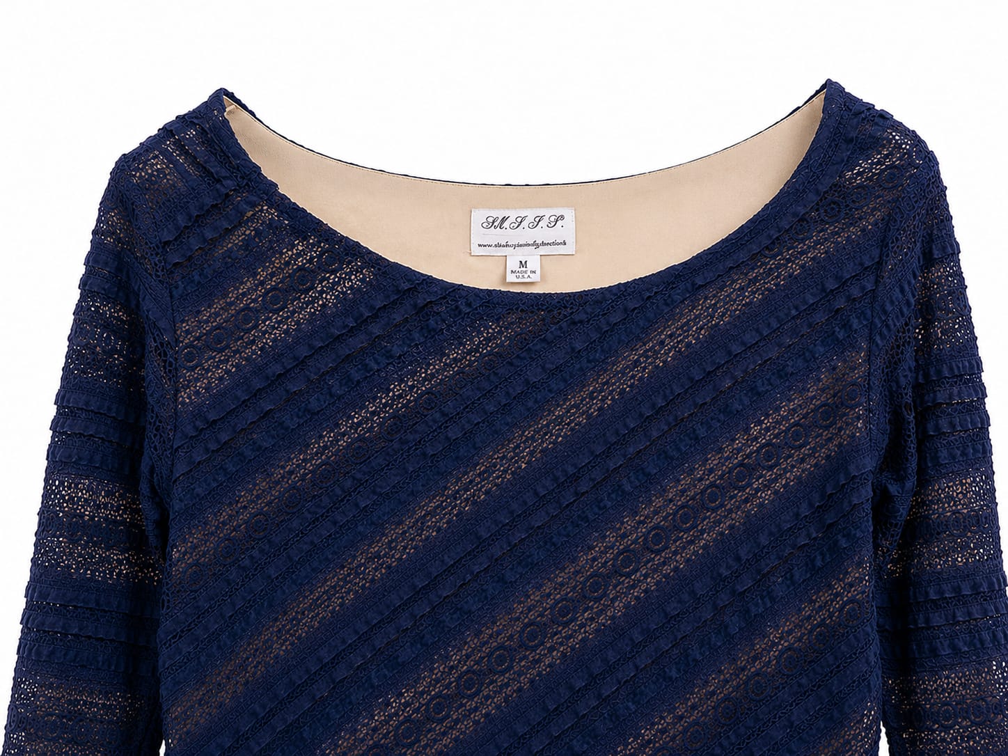 Vestido M.S.S.P. Azul Marino – Talla M