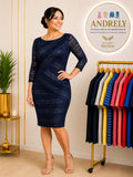 Vestido M.S.S.P. Azul Marino – Talla M