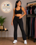 Pantalón Deportivo Teck Gear Shapewear Negro – Talla M