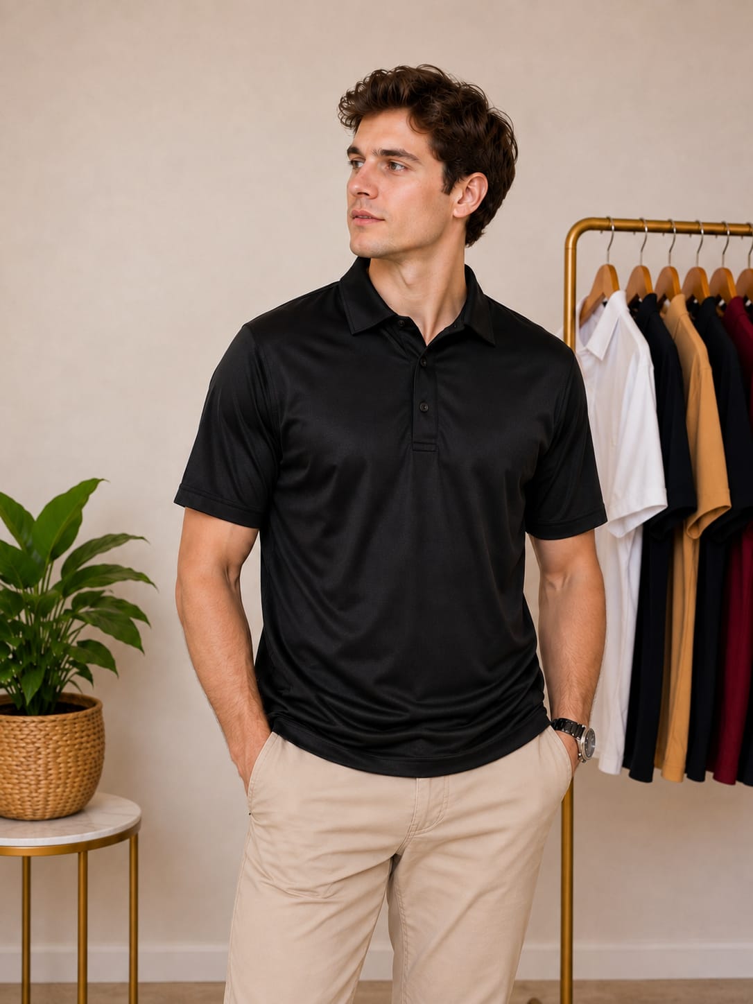 Polo FLX – Color Negro Talla M
