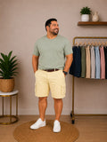 Short St JOHN´S BAY-  Color Amarillo Crema – Talla 36