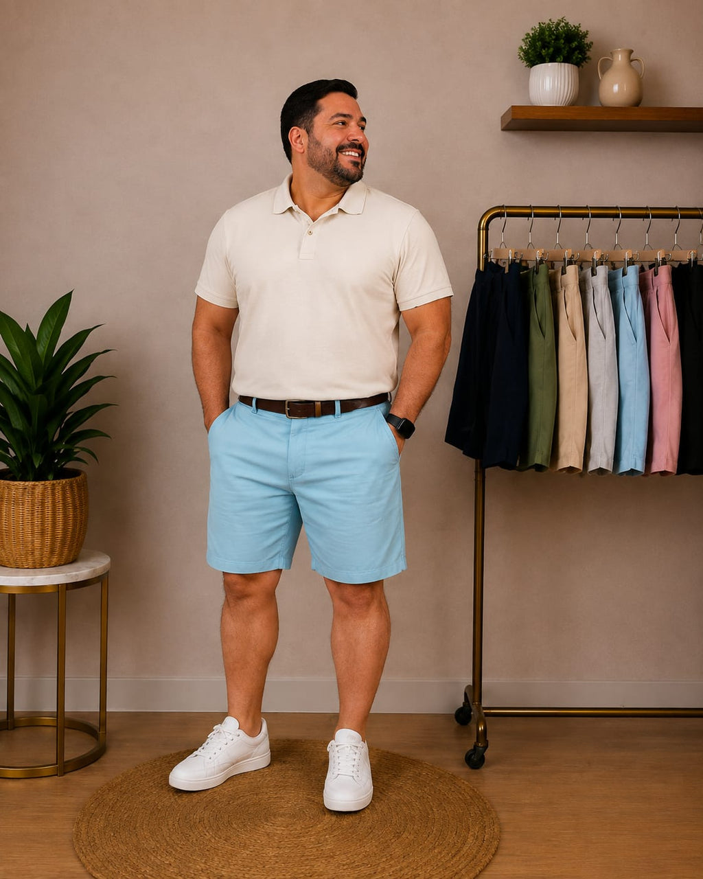 Short  TOMMY HILFIGER - Color Azul  Aqua – Talla 36