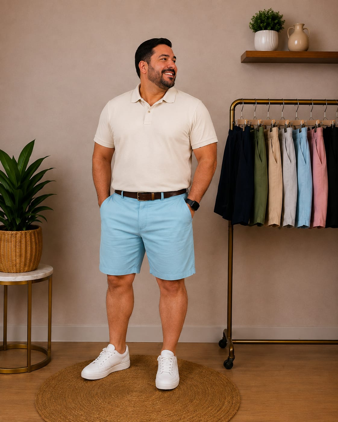 Short  TOMMY HILFIGER - Color Azul  Aqua – Talla 36