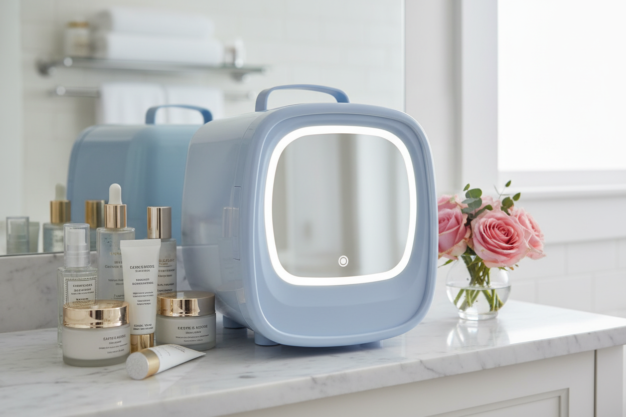 🌸 CryoBeauty Fridge™ — Mini Refrigerador de Belleza